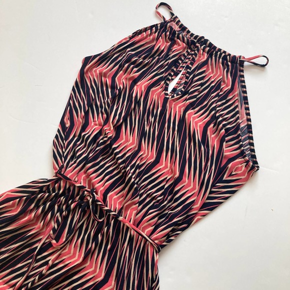 Banana Republic Geometric Print Halter Dress - Picture 3 of 7